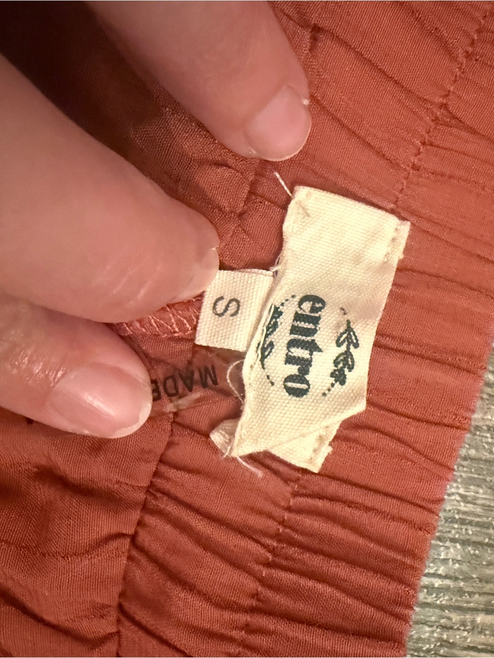 Terracotta Ruffle Skort - Picture 2 of 5